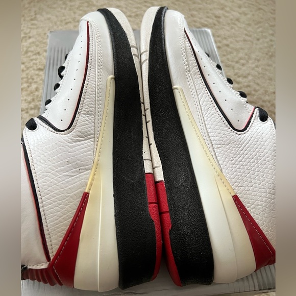 Nike Jordan 2 II retro Chicago sneakers 2004 OG ORIGINAL shoes varsity- 6 y 8 w - Picture 6 of 10